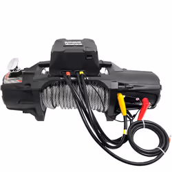 13,500lb 'SL'  Military Grade 12V Winch. 26m x 9.5mm Steel Rope.