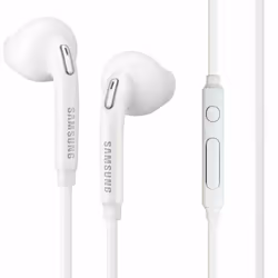 Official Samsung Handsfree Headset In-Ear Earphones Earbud With Mic - White