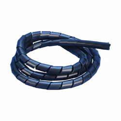 ERICO SPIRFLEX-I12, Polyethylene, Black, 1.2 cm, 25 mm