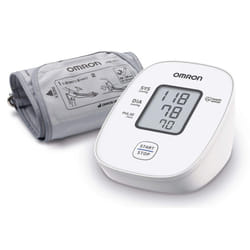 OMRON X2 Basic Automatic Upper Arm Blood Pressure Monitor for Home Use - Clinically Validated BP Monitor with Irregular Heartbeat Detection - BP Mach