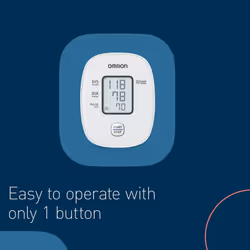 OMRON X2 Basic Automatic Upper Arm Blood Pressure Monitor for Home Use - Clinically Validated BP Monitor with Irregular Heartbeat Detection - BP Mach