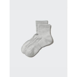 Uniqlo Japan Half Sock Pile - 03 GRAY/2527