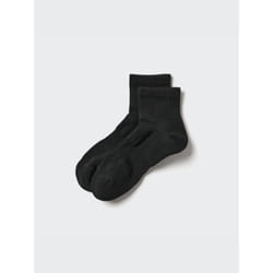 Uniqlo Japan Half Sock Pile - 09 BLACK/2527
