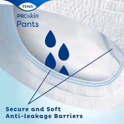 TENA Pants Super | Size Extra Large | 7 Drops | Incontinence Pants | 4 Pack of 12