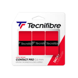 Tecnifibre Pro Contact Tennis Overgrip 3 Pack Red