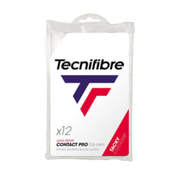 Pro Contact Tennis Overgrip 12 Pack White