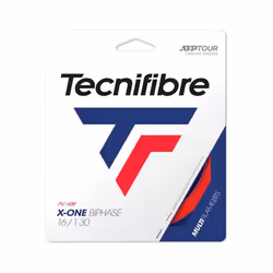 Tecnifibre X-One Biphase Tennis String 1.30mm Red - 12m Set