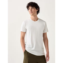Uniqlo Japan HeaTTech Crewneck T  shorT Sleeve - 00 WHITE/XS