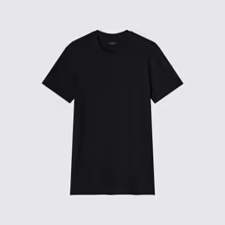 Uniqlo Japan HeaTTech Crewneck T  shorT Sleeve - 00 WHITE/XS