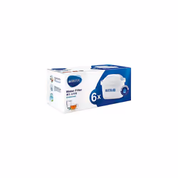 BRITA S1326 MAXTRA+ water filter cartridges, compatible with all jugs for chlorine and limescale reduction, 6 pack