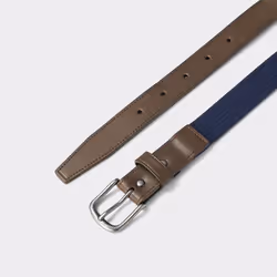Gu By Uniqlo Stretch Tape Belt - 09 BLACK/M