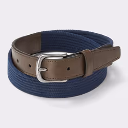 Gu By Uniqlo Stretch Tape Belt - 09 BLACK/M