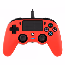 NACON PS4OFCPADRED, Gamepad, PC, PlayStation 4, Options button, Share button, Analogue / Digital, Wired, USB