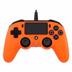 NACON PS4OFCPADORANGE, Gamepad, PC, PlayStation 4, Options button, Share button, Analogue / Digital, Wired, USB