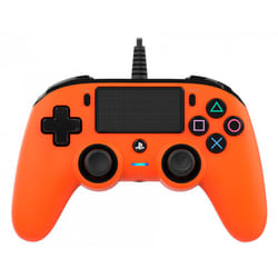 NACON PS4OFCPADORANGE Gaming Controller Orange USB Gamepad Analogue / Digital PC, PlayStation 4
