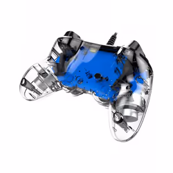 NACON PS4OFCPADCLBLUE Gaming Controller Blue, Transparent USB Gamepad Analogue / Digital PC, PlayStation 4 - Additional view 4