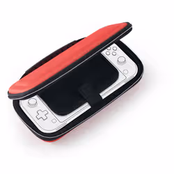 Bigben Interactive SWITCH2POUCHRED portable game console case Hardshell case Nintendo Red - Additional view 3