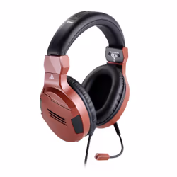 Bigben Interactive PS4OFHEADSETV3R headphones/headset Wired Head-band Gaming Red