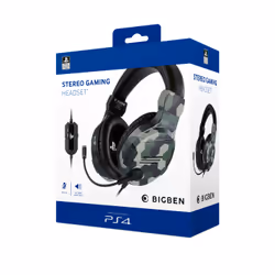 Bigben Interactive PS4OFHEADSETV3G headphones/headset Wired Head-band Gaming Camouflage - Additional view 6