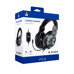 Bigben Interactive PS4OFHEADSETV3G headphones/headset Wired Head-band Gaming Camouflage - Additional view 7