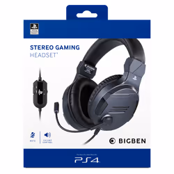 BIG BEN PS4OFHEADSETV3TITAN headphones/headset Wired Head-band Gaming Titanium - Additional view 5