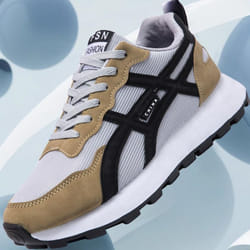 Fashionable and Versatile Shoes, Soft-soled Non-slip Running Shoes, Casual and Breathable Forrest Gump Shoes - brown, 44