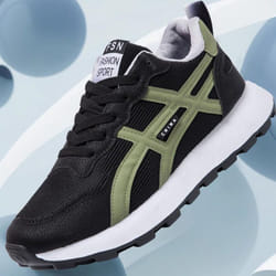 Fashionable and Versatile Shoes, Soft-soled Non-slip Running Shoes, Casual and Breathable Forrest Gump Shoes - black, 44