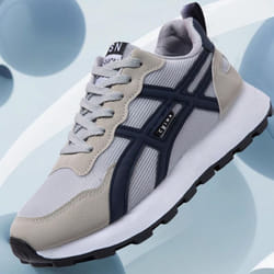 Fashionable and Versatile Shoes, Soft-soled Non-slip Running Shoes, Casual and Breathable Forrest Gump Shoes - grey, 39