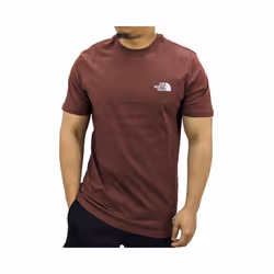 The North Face 009027 Mens Graphic T Shirts - Burgundy, S