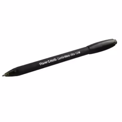 Papermate ComfortMate Ultra, Clip, Clip-on retractable ballpoint pen, Black, 4 pc(s)