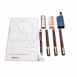 Rotring Isograph Set Paper box