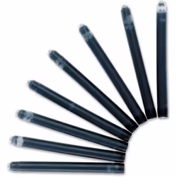 Waterman S0712991, Black, Fountain pen, 8 pc(s), Blister, France