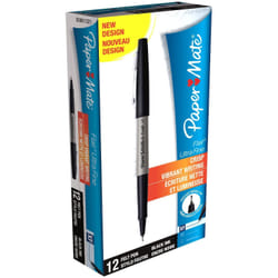 Papermate Flair UF fineliner Extra Fine Black 12 pc(s)