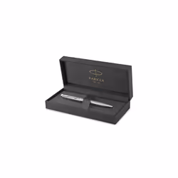 Sonnet Ballpoint Pen Stainless Steel with Palladium Trim Medium Point Black Ink Gift Box