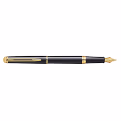 Waterman Hémisphère, Black, Gold, Blue, Brass, Lacquer, 1 pc(s)