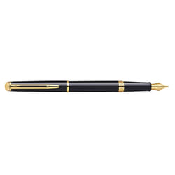 Waterman Hémisphère fountain pen Black, Gold 1 pc(s)