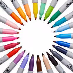 Sharpie Fine Point permanent marker Fine tip Pink