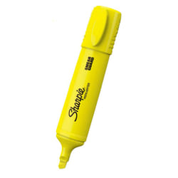 Sharpie Fluo XL marker 12 pc(s) Chisel/Fine tip Yellow