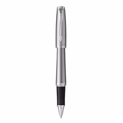 Parker Urban, Stick pen, Metallic, Black, Brass, Stainless steel, Fine, Ambidextrous