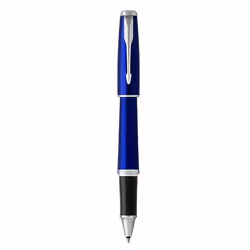 Parker Urban, Stick pen, Blue, Black, Brass, Stainless steel, Fine, Ambidextrous