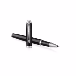 Parker IM, Stick pen, Black, Chrome, Black, Brass, Gold, Lacquer, Ambidextrous