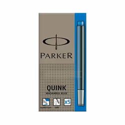Parker 1950383, Blue, Fountain pen, 5 pc(s), Box