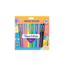 Papermate 1951029 felt pen Fine/Medium Black, Blue, Brown, Green, Light Blue, Light Green, Orange, Pink, Purple, Violet, Yellow 12 pc(s)