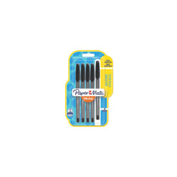 Papermate InkJoy 100ST Black Stick ballpoint pen Fine 5 pc(s)