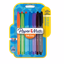 Papermate InkJoy 100 Cap 1.0 mm Medium Tip Capped Ball Pen - Assorted Colours (Pack of 20)