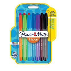 Papermate InkJoy 100 Cap 1.0 mm Medium Tip Capped Ball Pen - Assorted Colours (Pack of 20)