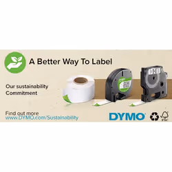 DYMO D1 Durable - Black on White - 12mm - Additional view 5