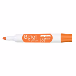 Berol Dry Wipe Bullet Tip Whiteboard Marker - Assorted Colours (Pack of 8) - Additional view 8