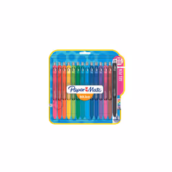 Papermate InkJoy, Retractable gel pen, Assorted colours, Multicolour, Medium, Blister, 14 pc(s)