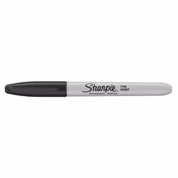 Sharpie Permanent Markers, Fine Tip - Black, Pack of 2 - Additional view 4
